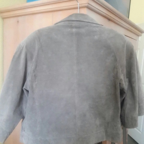 Terry Lewis swede fully lined jacket - Picture 4 of 4